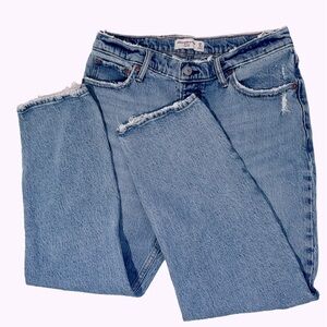 Abercrombie & Fitch Curve Love The Dad High Rise
Jeans Size 29/8 Extra Short